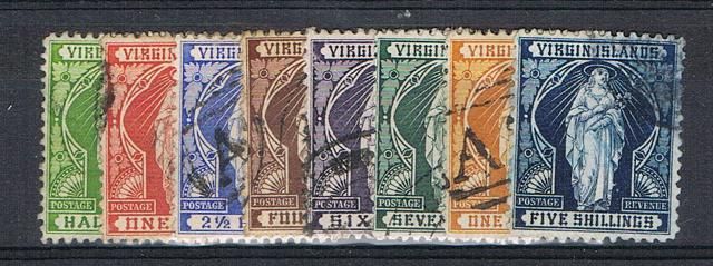 Image of Virgin Islands/British Virgin Islands SG 43/50 FU British Commonwealth Stamp